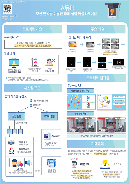 [2021]모션인식과 AR을 이용한 원격 실험수업 대응 애플리케이션